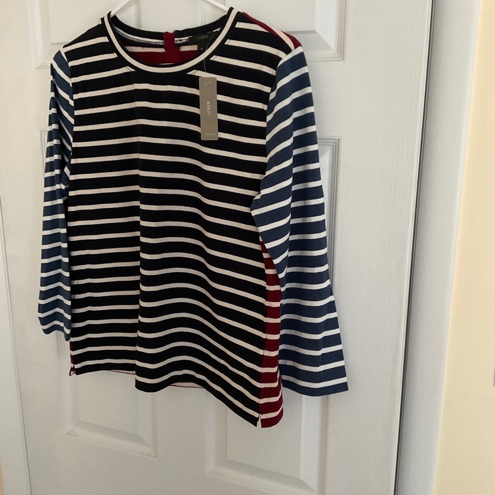 J. Crew Striped Shirt NWT